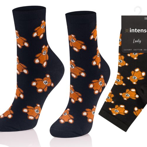 Skarpetki damskie Intenso Luxury art. 0471 wzór FF3