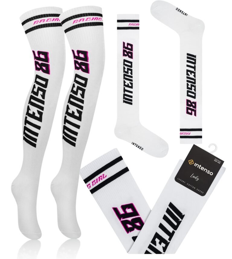 Zakolanówki damskie bawełniane Intenso Luxury ART. 372 WZ. A01