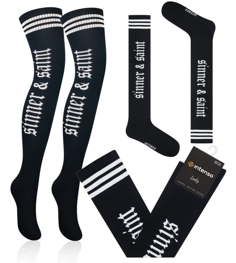 Zakolanówki damskie bawełniane Intenso Luxury ART. 372 WZ. A04