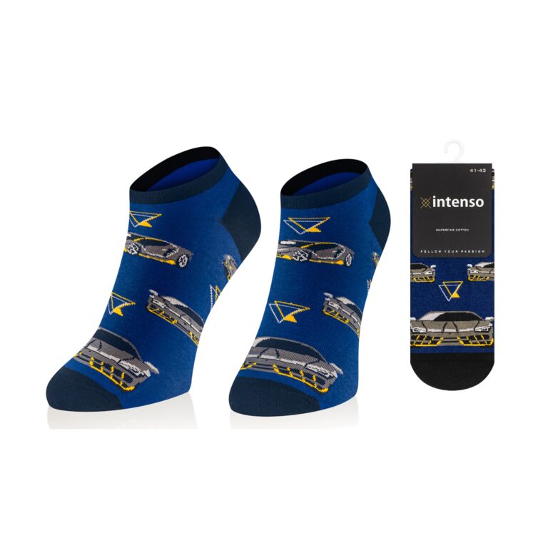 Stopki męskie Intenso we wzory art. 0563 wz017