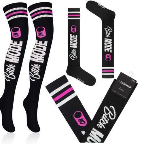 Zakolanówki damskie bawełniane Intenso Luxury ART. 372 WZ. A08