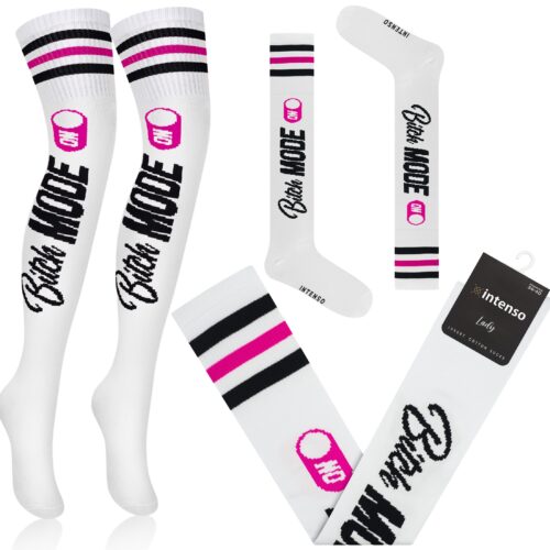 Zakolanówki damskie bawełniane Intenso Luxury ART. 372 WZ. A07