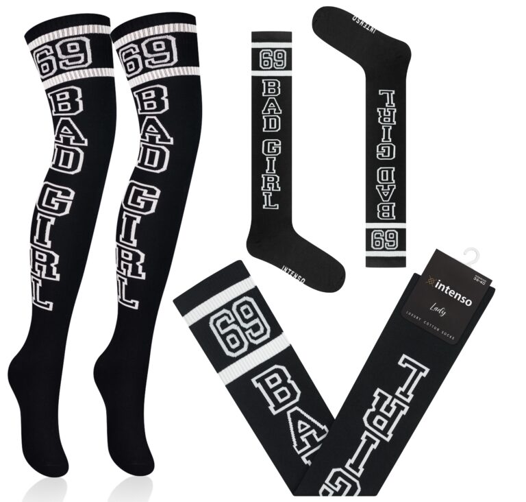 Zakolanówki damskie bawełniane Intenso Luxury ART. 372 WZ. A06