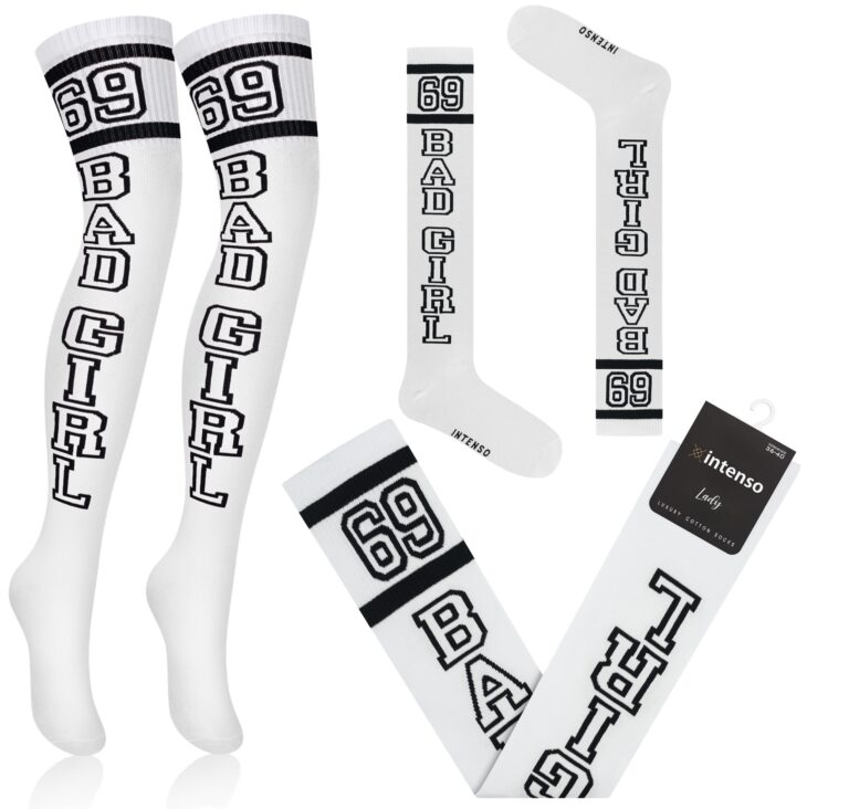 Zakolanówki damskie bawełniane Intenso Luxury ART. 372 WZ. A05