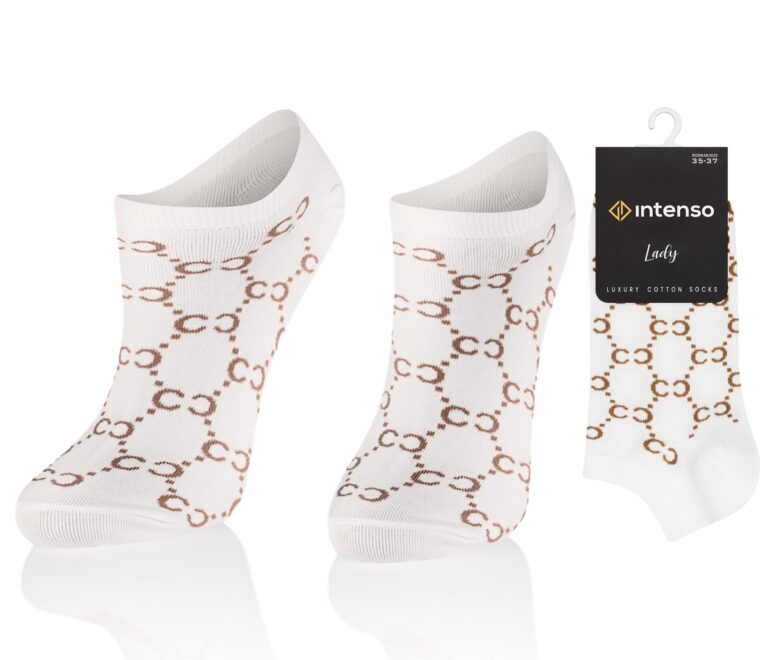 STOPKI DAMSKIE WZOROWANE ART. 013 KOL:CC1