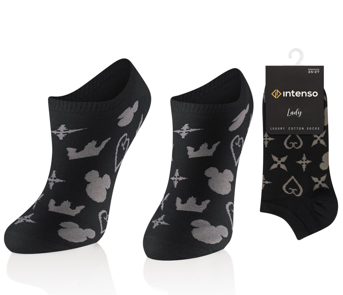 STOPKI DAMSKIE WZOROWANE ART. 013 KOL:AA2