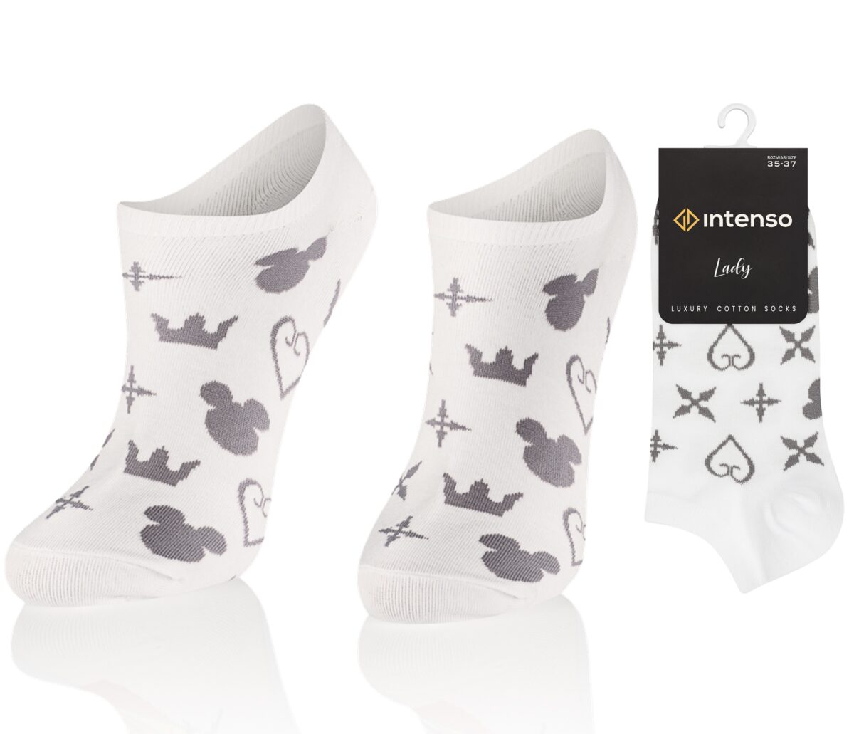 STOPKI DAMSKIE WZOROWANE ART. 013 KOL:AA1