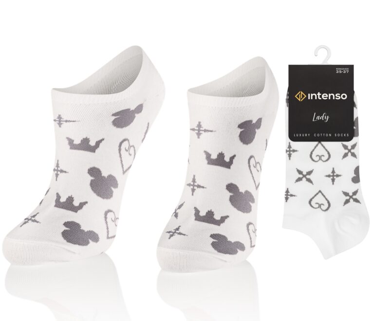 STOPKI DAMSKIE WZOROWANE ART. 013 KOL:AA1