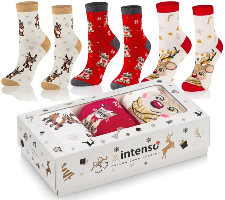 Skarpetki Świąteczne Zestaw Prezentowy Damski nr. 7 ART. 341