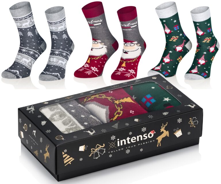 Skarpetki Świąteczne Męskie Zestaw Prezentowy nr. 5