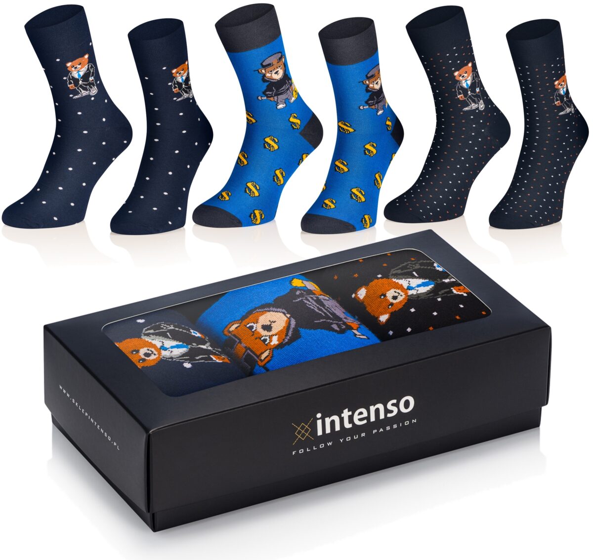 Zestaw Skarpet Z15 3Pak na prezent misie