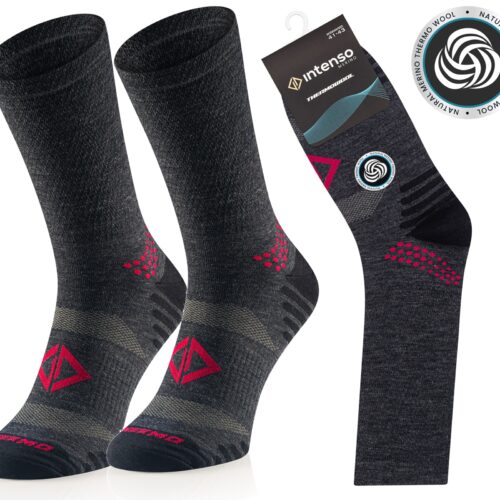 Skarpety trekkingowe Intenso Merino Thermowool art.0730 wz. A03