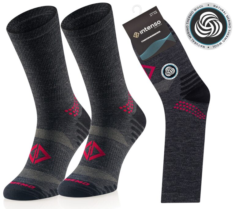 Skarpety trekkingowe Intenso Merino Thermowool art.0730 wz. A03