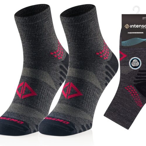 Skarpety trekkingowe Intenso Merino Thermowool dł.3/4 art.0723 wz. A03