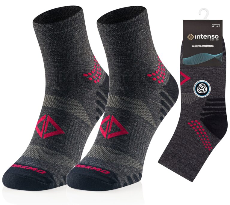 Skarpety trekkingowe Intenso Merino Thermowool dł.3/4 art.0723 wz. A03
