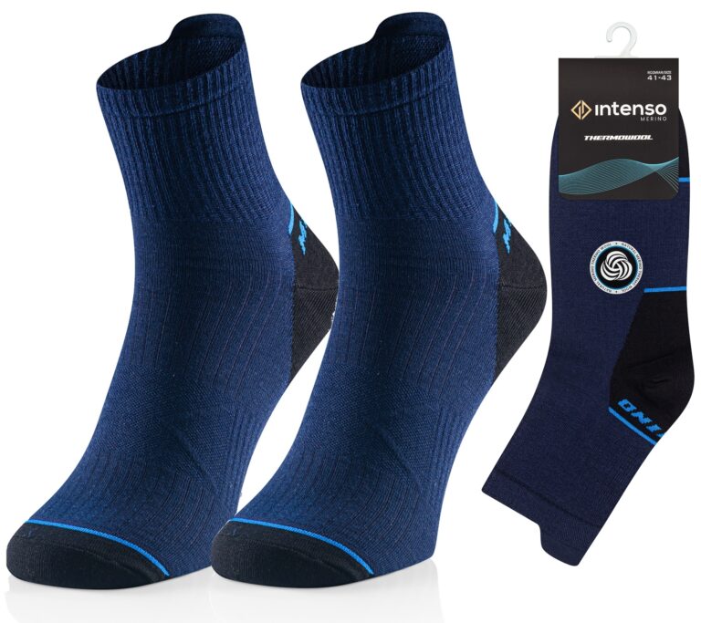 Skarpety trekkingowe Intenso Merino Thermowool dł.3/4 art.0723 wz. B02