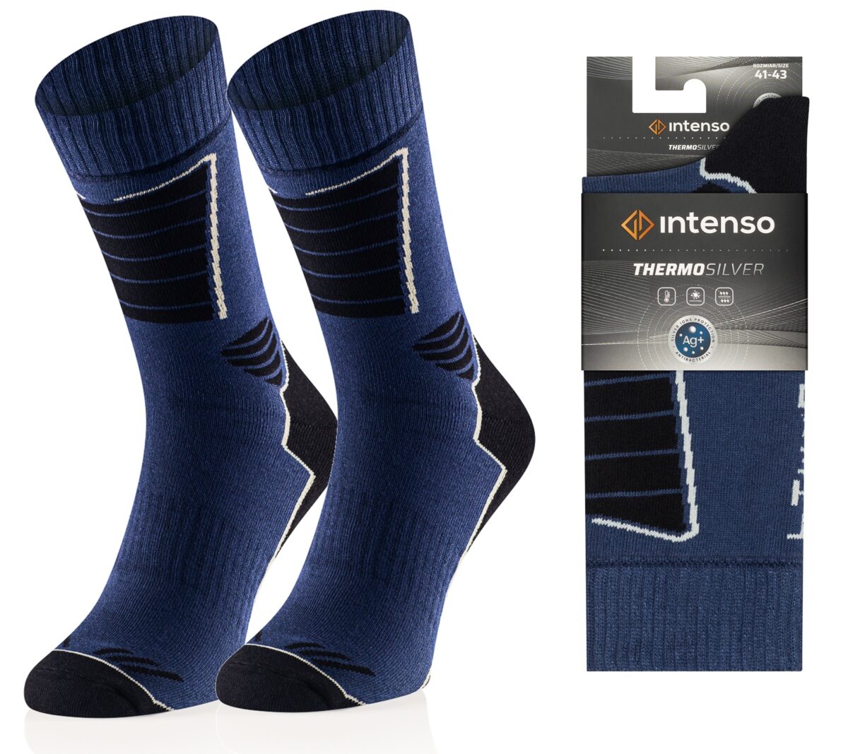 Skarpety trekkingowe FROTTE Intenso ThermoSilver art.0747 wz. B03