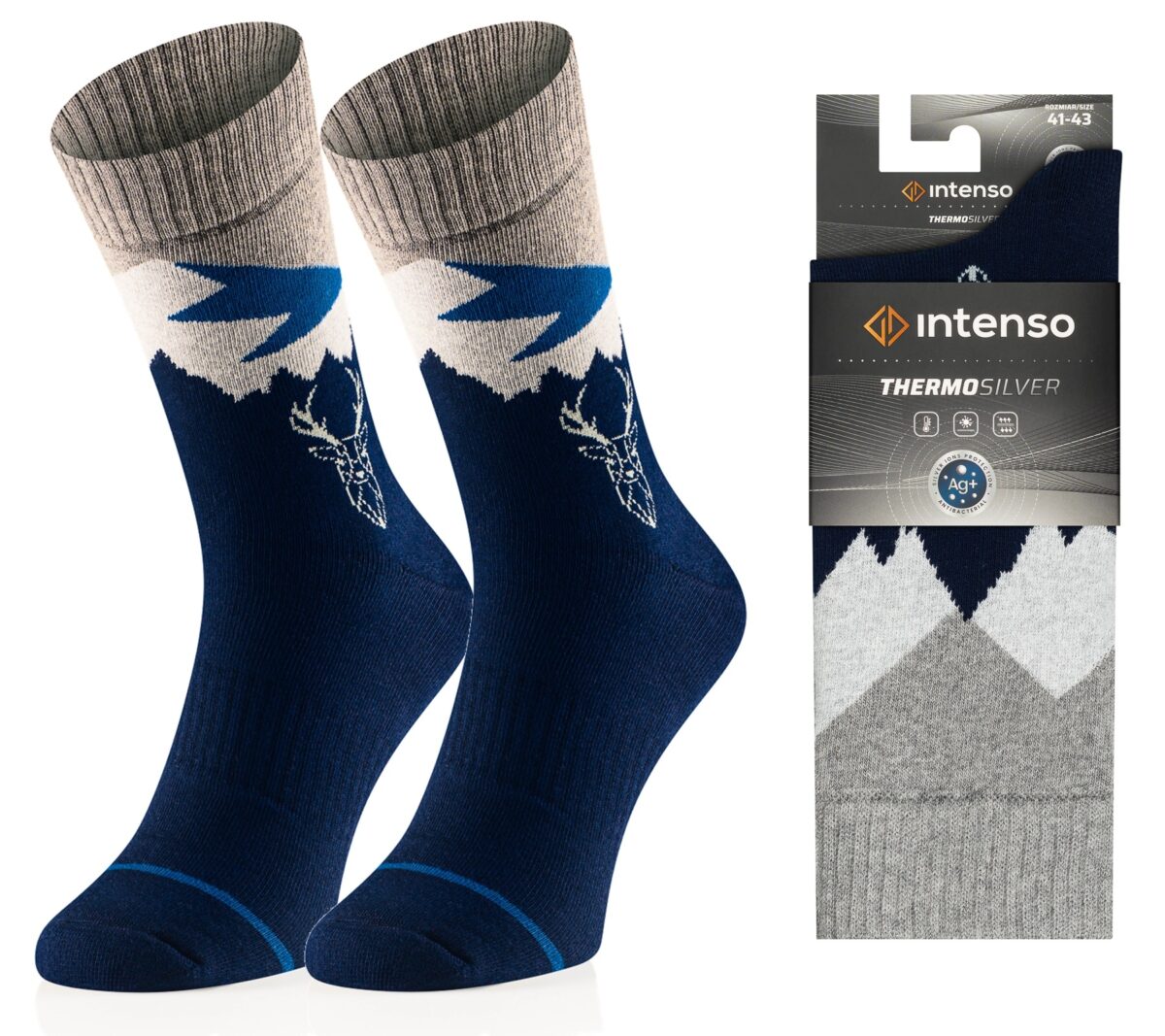 Skarpety trekkingowe FROTTE Intenso ThermoSilver art.0747 wz. C02