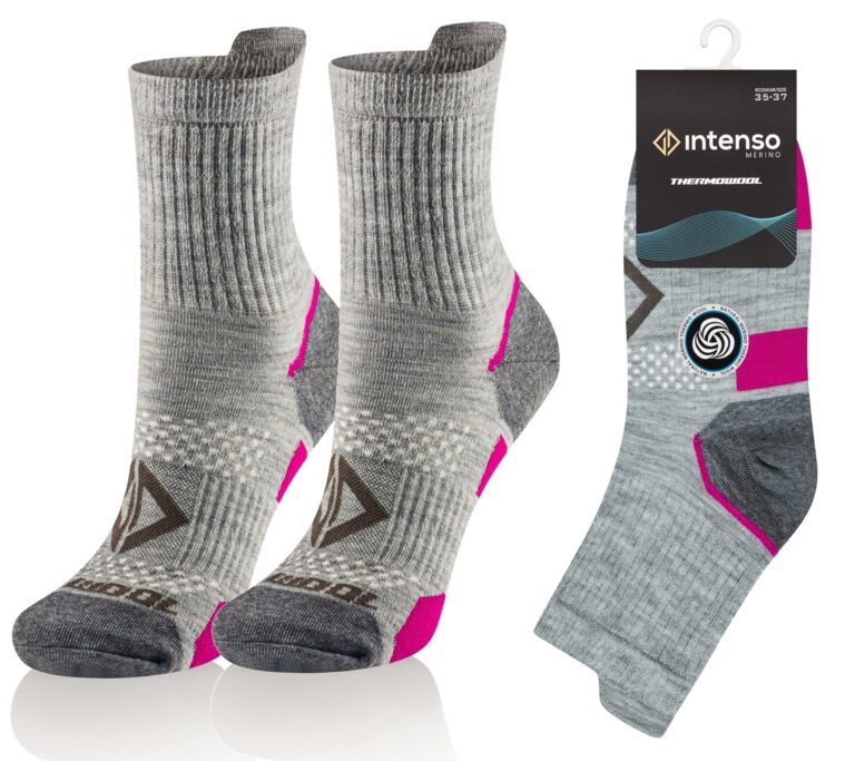 Skarpety trekkingowe Intenso Merino Thermowool dł.3/4 art.0723 wz. C01