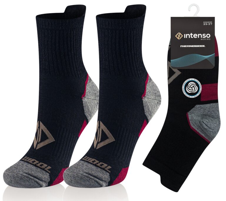 Skarpety trekkingowe Intenso Merino Thermowool dł.3/4 art.0723 wz. C02