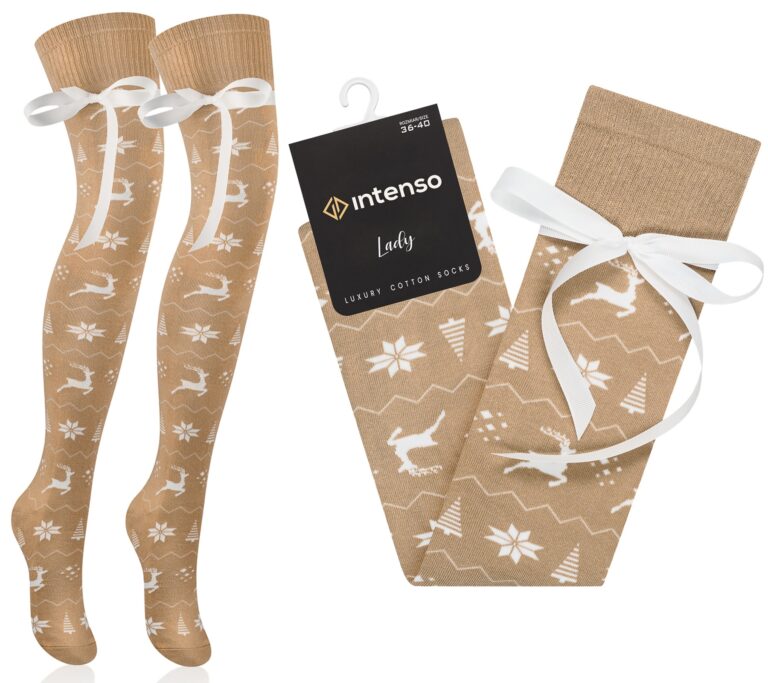 ZAKOLANÓWKI ŚWIĄTECZNE Z KOKARDKĄ INTENSO ART. 440 WZ. Z03