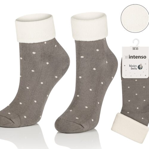 Skarpetki damskie frotte Intenso Winter art. 0457 wzór SJ02A