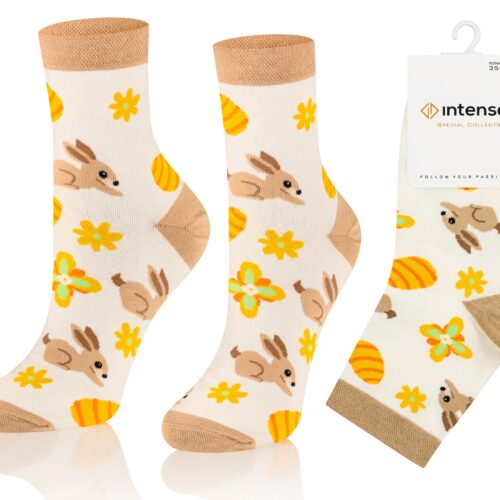 Skarpetki damskie wielkanocne Intenso art. 0471_012