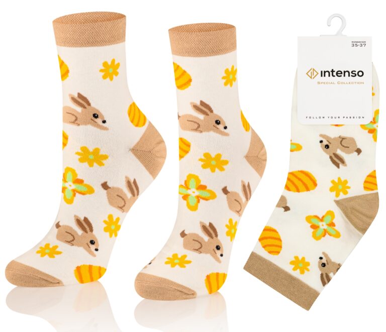 Skarpetki damskie wielkanocne Intenso art. 0471_012