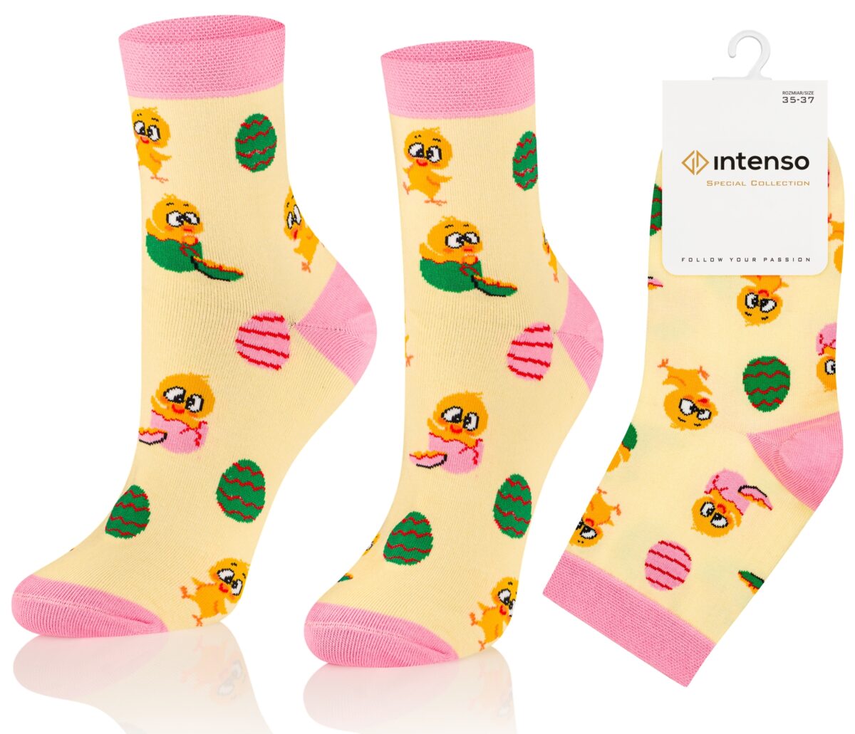 Skarpetki damskie wielkanocne Intenso art. 0471_013