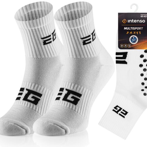 SKARPETKI KRÓTKIE 3/4 PIŁKARSKIE TRENINGOWE/MECZOWE ANTYPOŚLIZGOWE EvoGRIP PROFFESIONAL ART. 0815 KOL:001