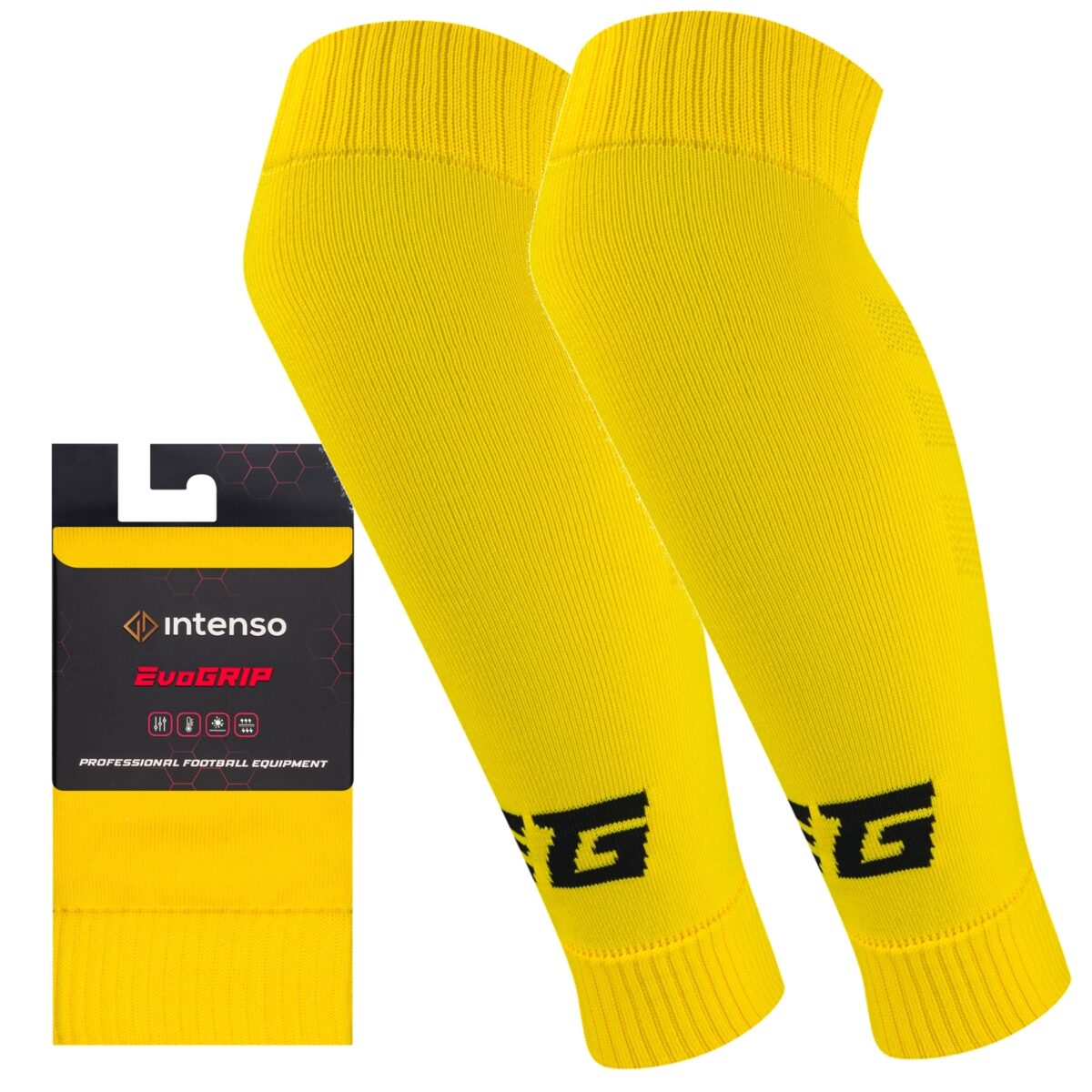 GETRY PIŁKARSKIE TRENINGOWE/MECZOWE EvoGRIP PROFESSIONAL BEZ STOPY ART. 1598 KOL:000 ŻÓŁTE
