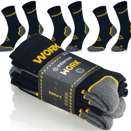 3-PAK Skarpety robocze Intenso WORK 0065_002