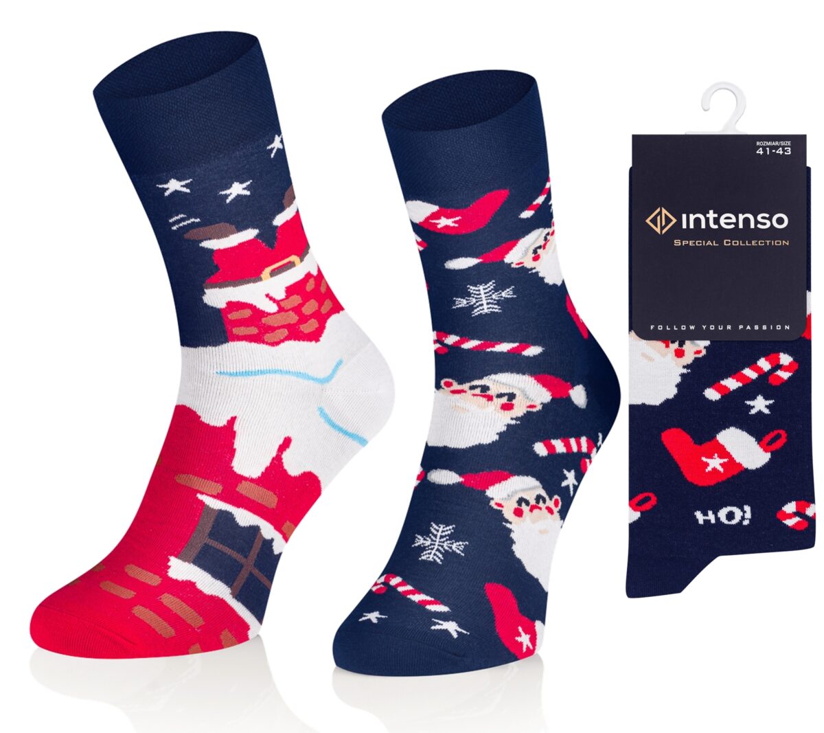 Skarpety świąteczne Intenso art.1887 wz. S16