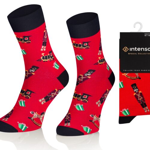 Skarpety świąteczne Intenso art.1887 wz. S18