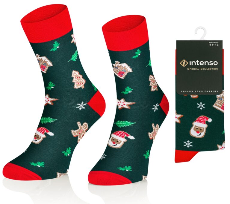Skarpety świąteczne Intenso art.1887 wz. S19