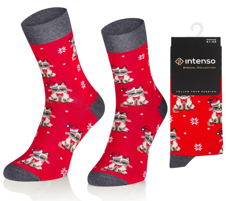 Skarpety świąteczne Intenso art.1887 wz. S20