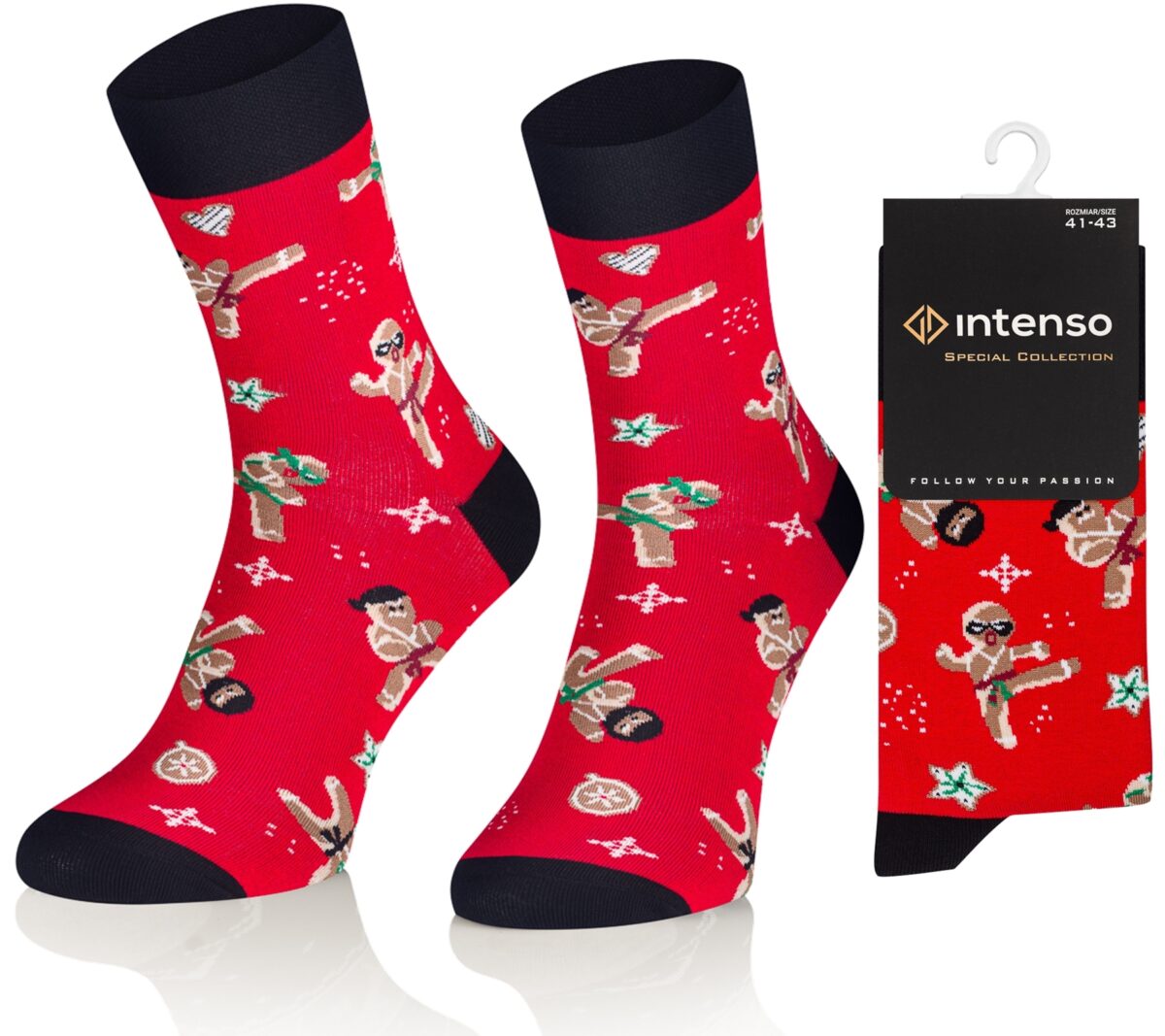 Skarpety świąteczne Intenso art.1887 wz. S21