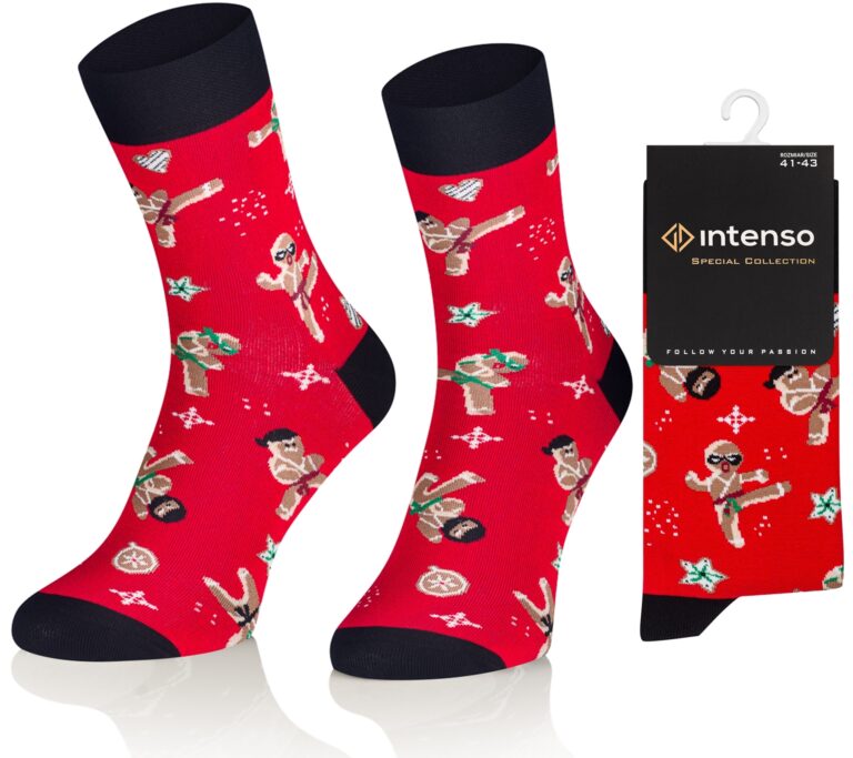 Skarpety świąteczne Intenso art.1887 wz. S21