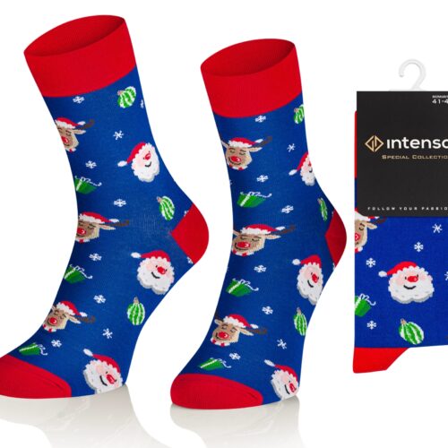 Skarpety świąteczne Intenso art.1887 wz. S23