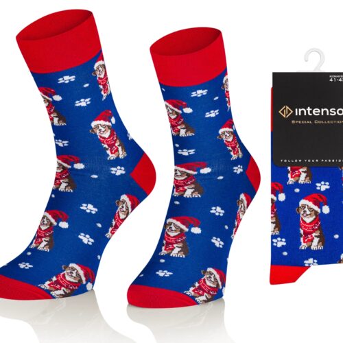 Skarpety świąteczne Intenso art.1887 wz. S25