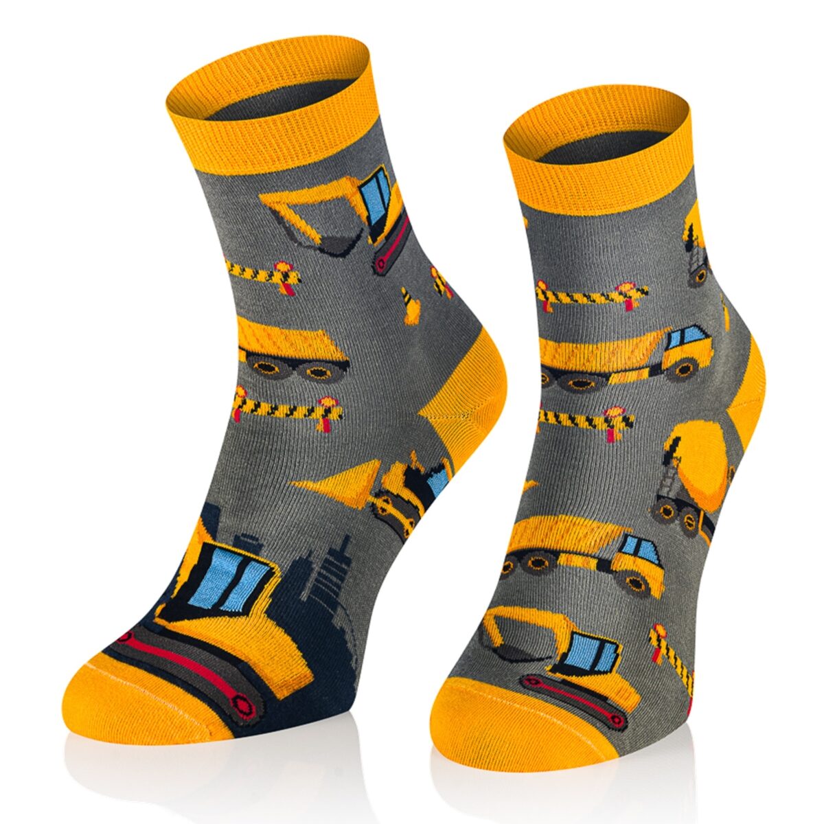 Skarpetki Chłopięce Młodzieżowe Art. 0433 KOPARKA