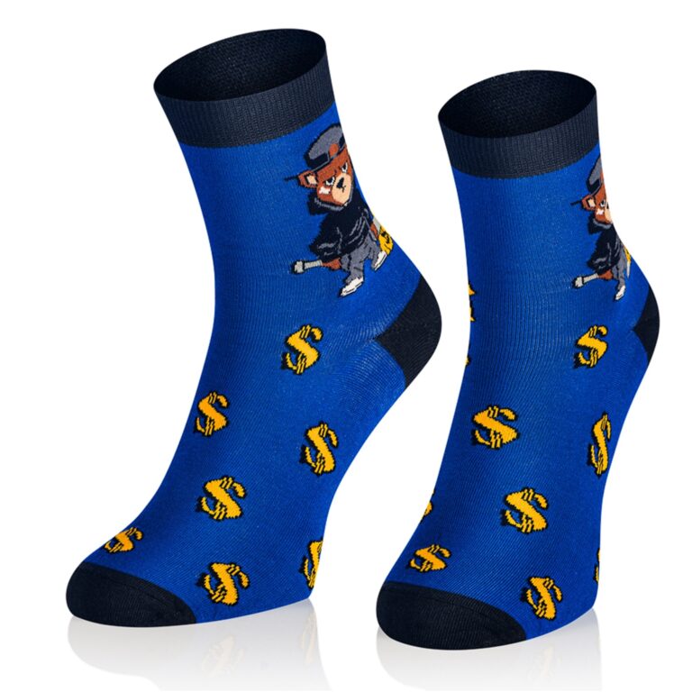 Skarpetki Chłopięce Młodzieżowe Art. 0433 MIŚ GANGSTA