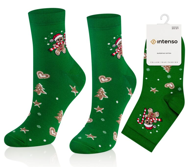 Skarpetki Świąteczne Damskie Intenso wz. B04