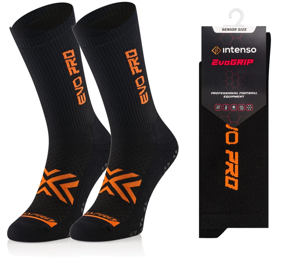 SKARPETKI PIŁKARSKIE TRENINGOWE/MECZOWE ANTYPOŚLIZGOWE EvoPRO wzór: EP4