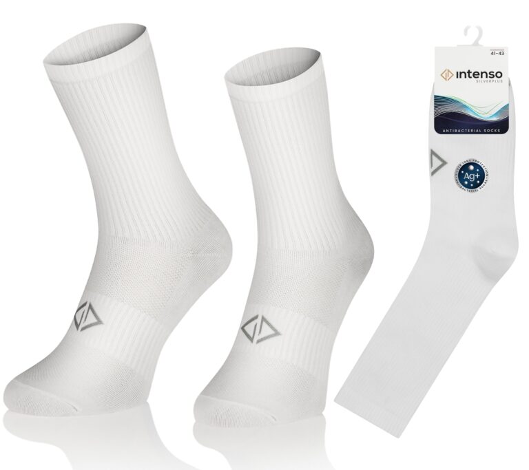 Skarpetki Sportowe Antybakteryjne z jonami srebra Silverplus ART. 0693 KOL:001