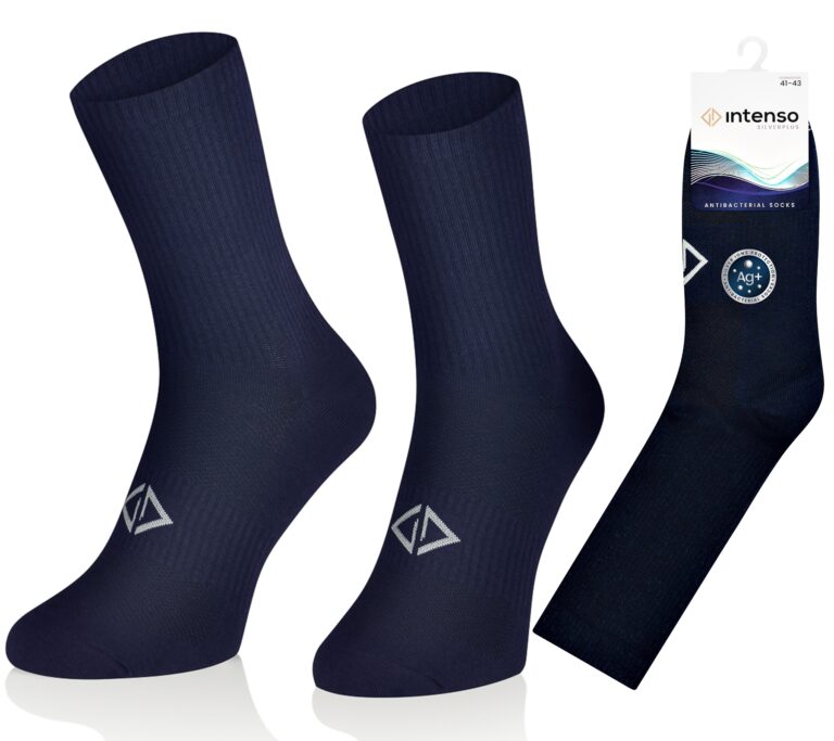 Skarpetki Sportowe Antybakteryjne z jonami srebra Silverplus ART. 0693 KOL:010