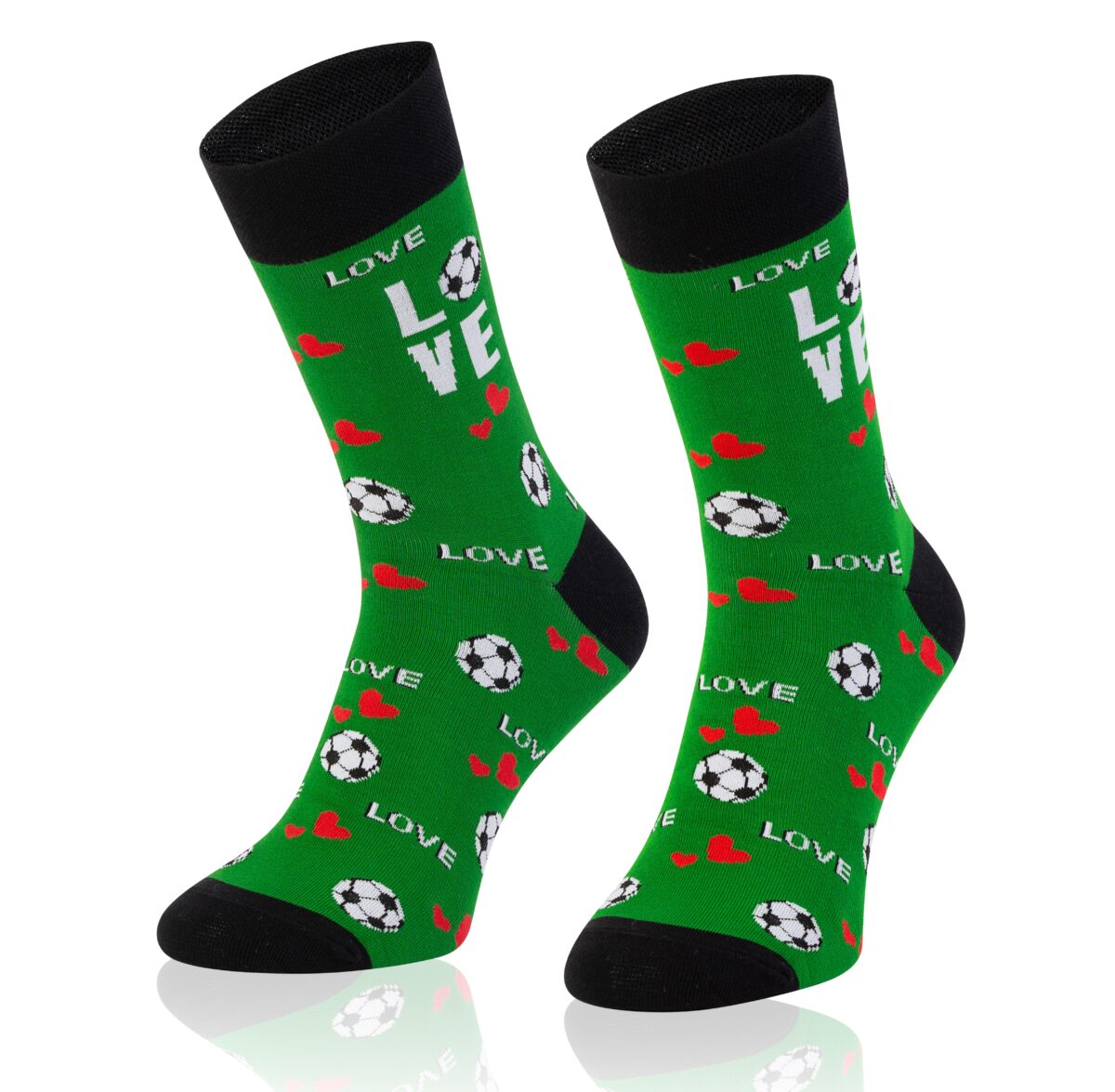 Skarpetki walentynkowe męskie ART. 0549 wz. 035 Love Football