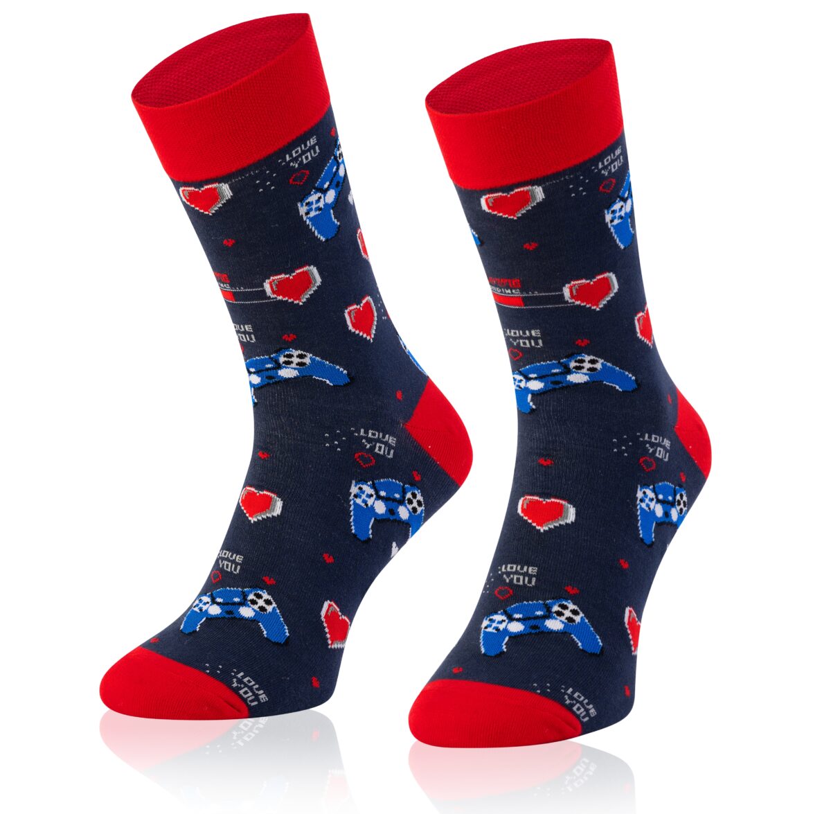 Skarpetki walentynkowe męskie ART. 0549 wz. 038 Love Gaming