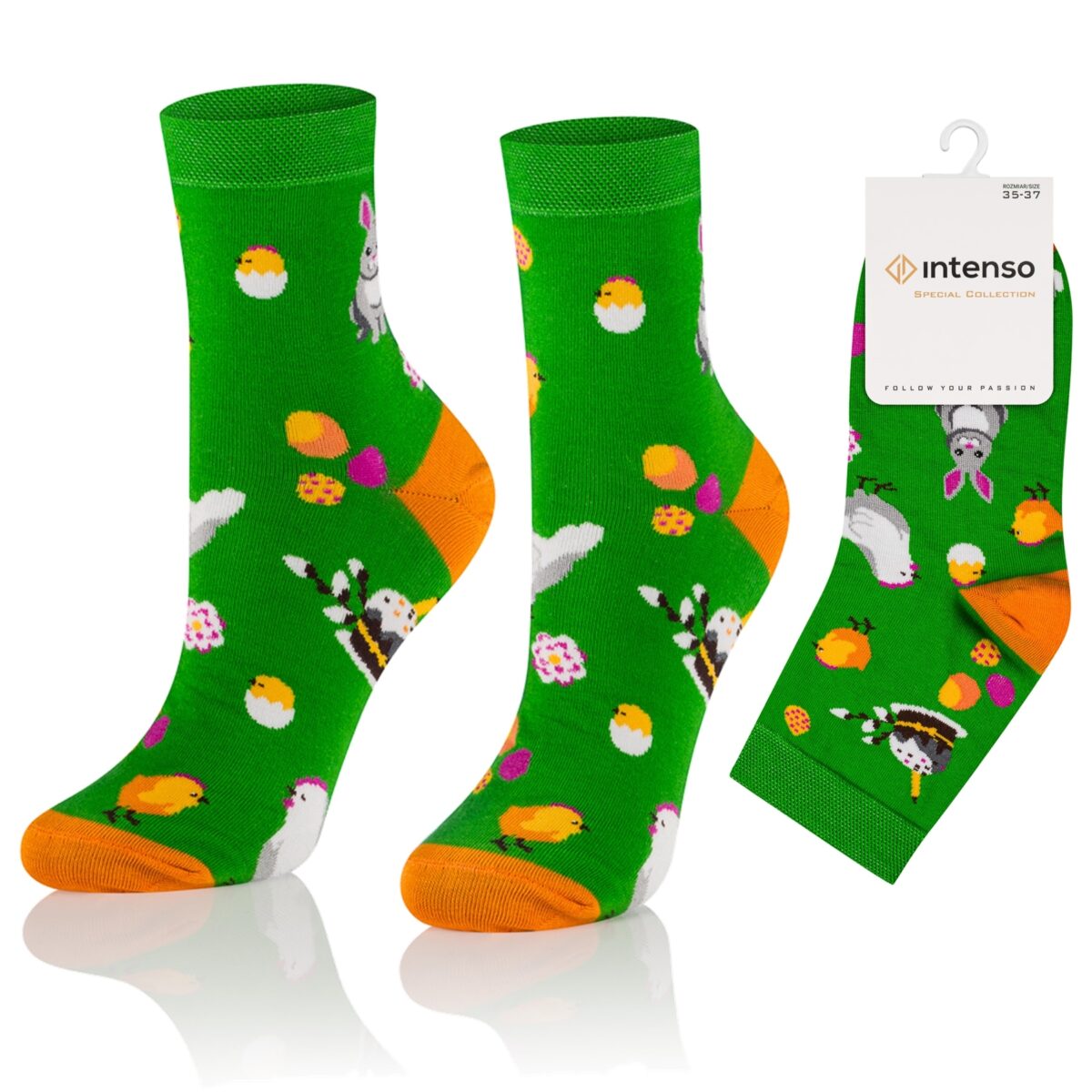 Skarpetki damskie wielkanocne Intenso art. 0471_016
