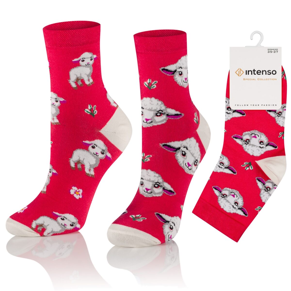 Skarpetki damskie wielkanocne Intenso art. 0471_017
